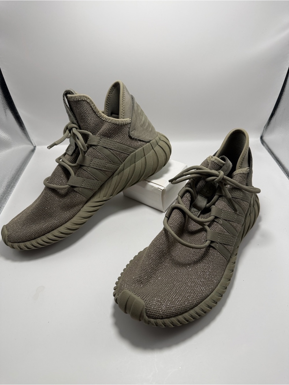 Adidas Originals Tubular Dawn Trace Cargo Metallic Knit Sneakers Women’s 7.5